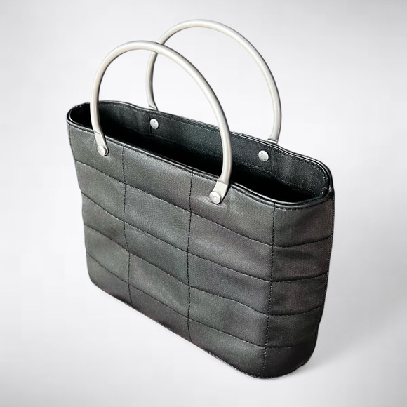 Chanel Vintage Micro Square Quilted Tote Handbag - Picture 11 of 14